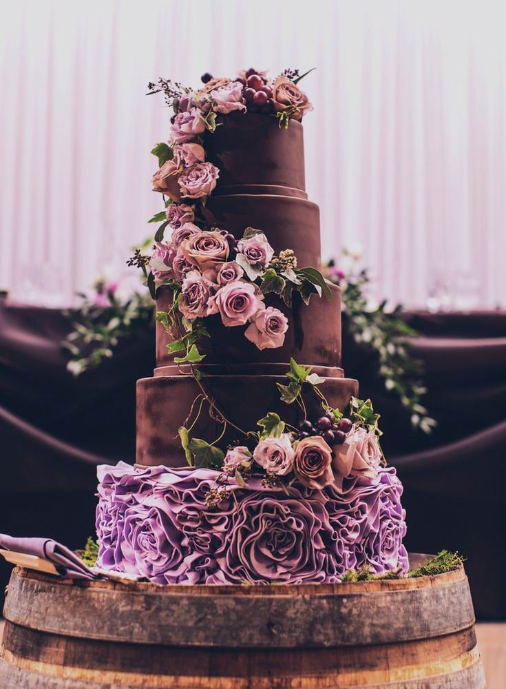 Красивые свадебные торты. Фото 4