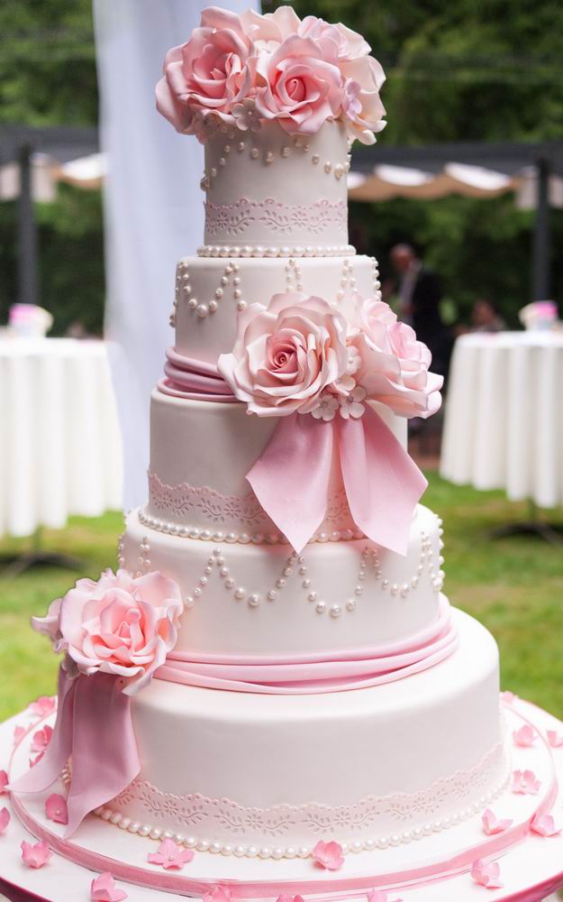 Красивые свадебные торты. Фото 6