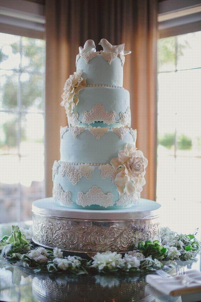 Красивые свадебные торты. Фото 7
