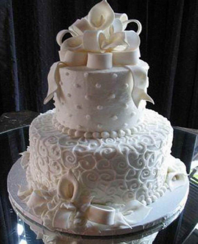 Красивые свадебные торты. Фото 8