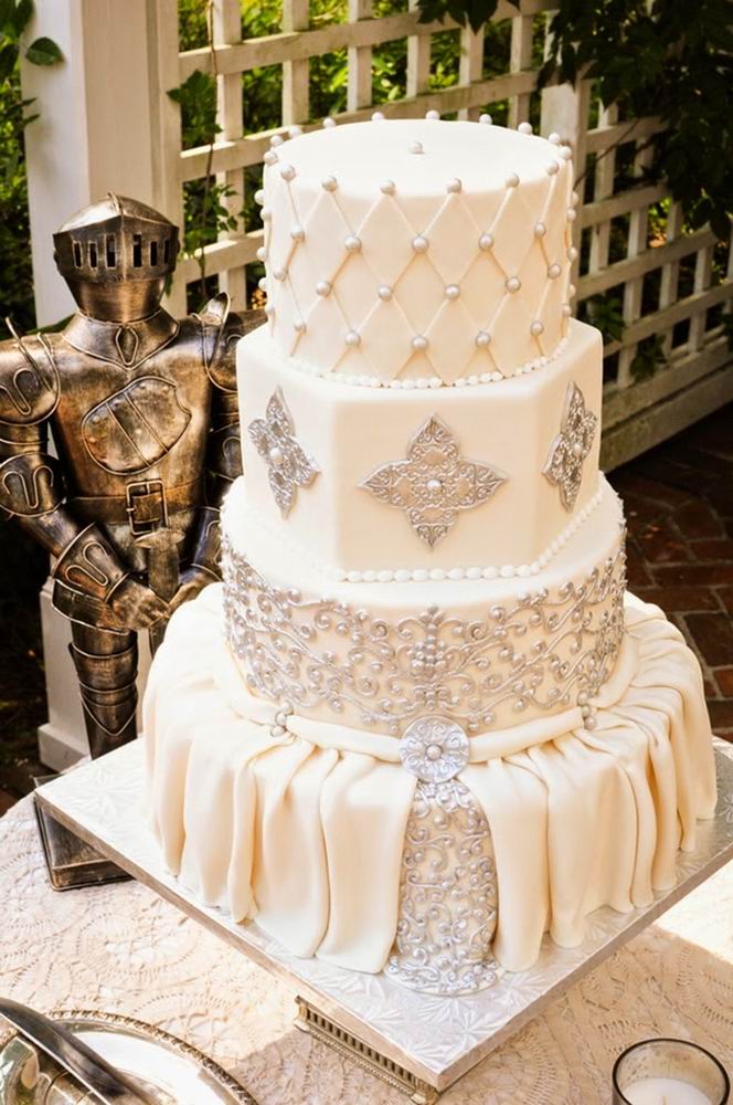 Красивые свадебные торты. Фото 16