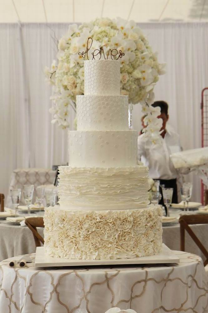 Красивые свадебные торты. Фото 26