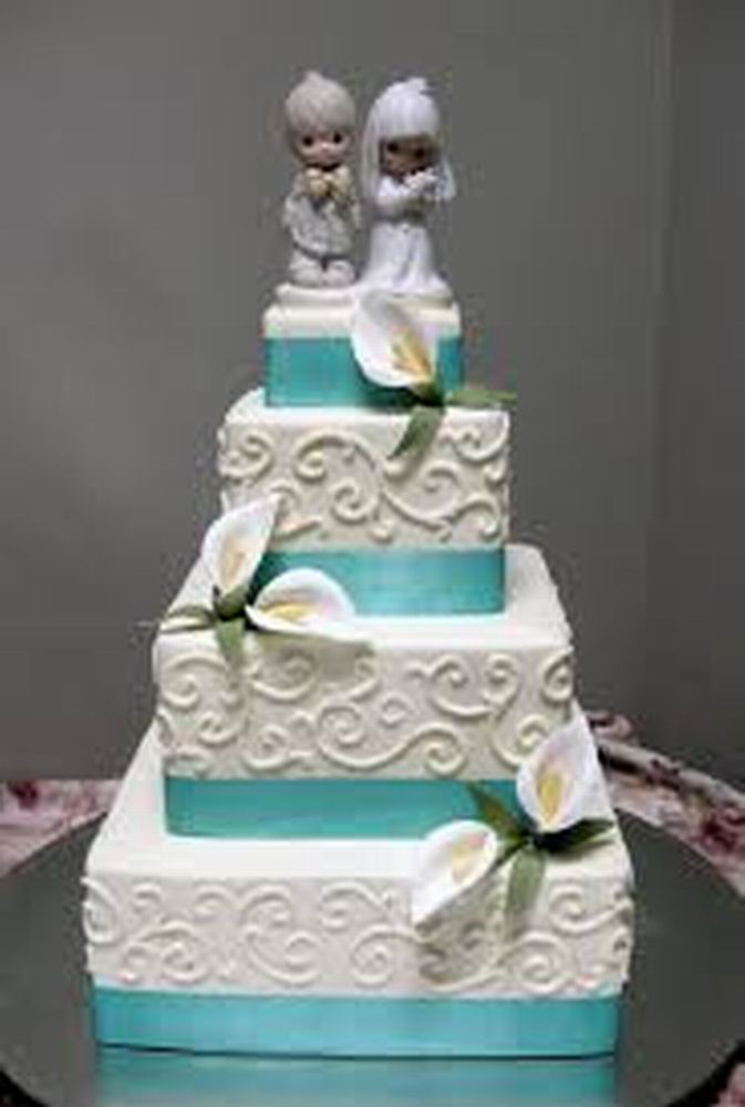 Красивые свадебные торты. Фото 27