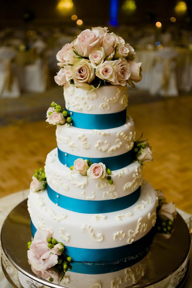 Красивые свадебные торты. Фото 29