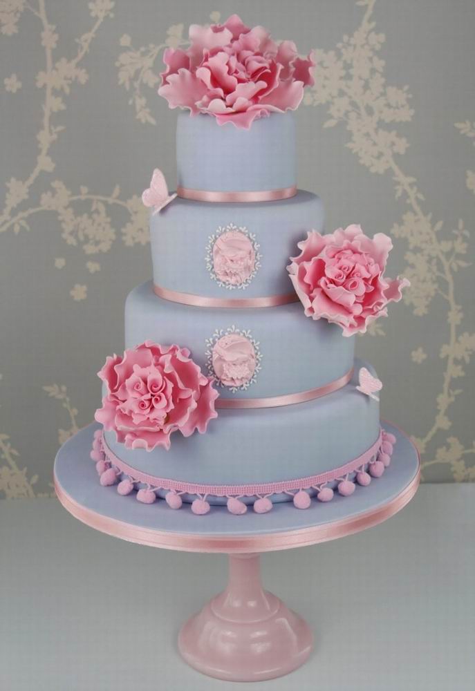 Красивые свадебные торты. Фото 30