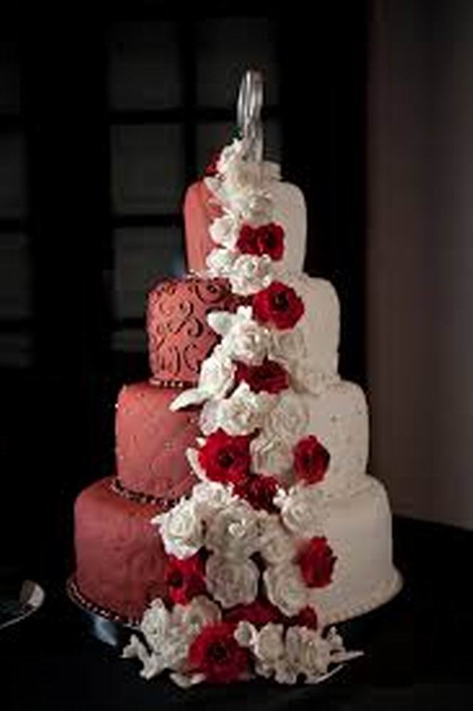 Красивые свадебные торты. Фото 32