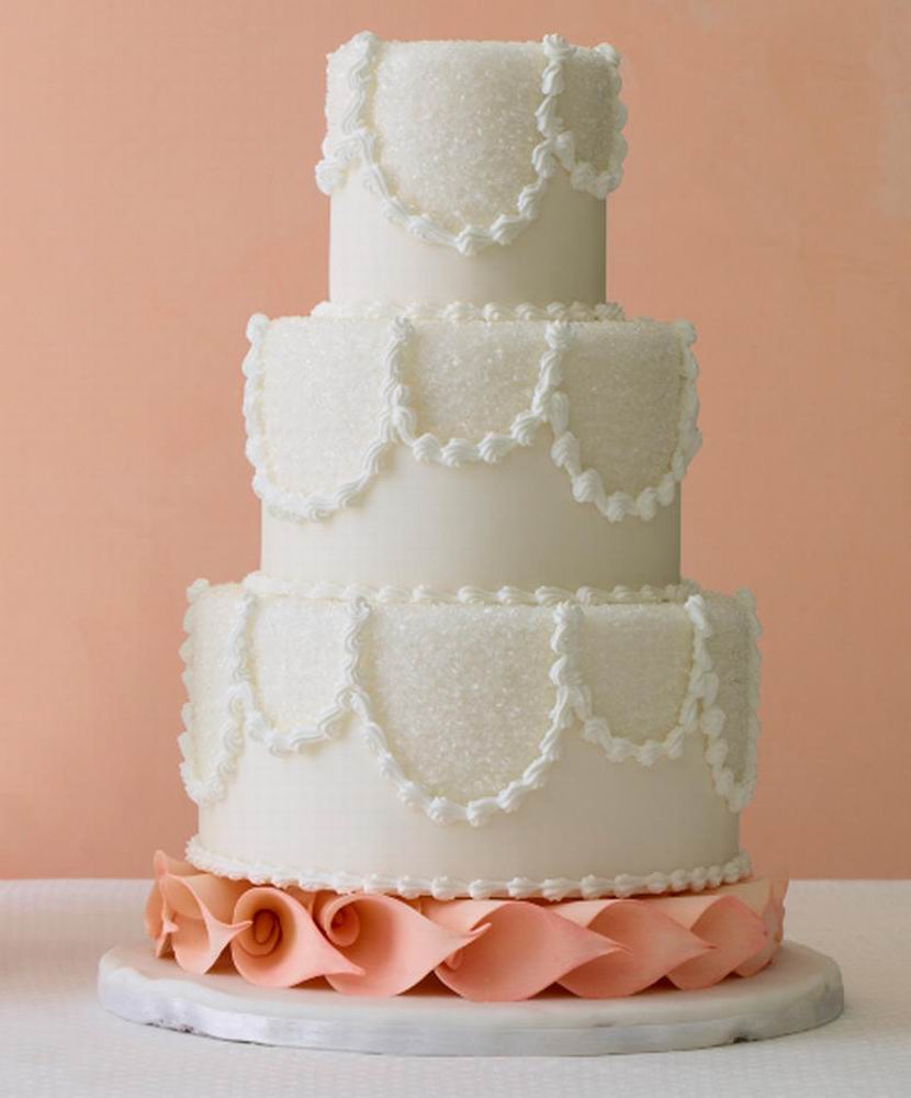 Красивые свадебные торты. Фото 35