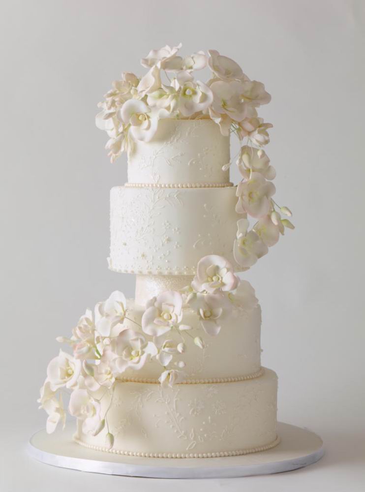 Красивые свадебные торты. Фото 36