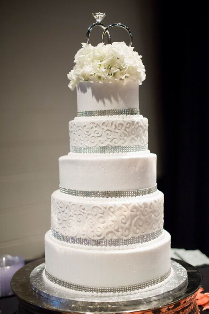 Красивые свадебные торты. Фото 37