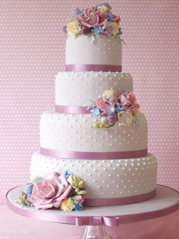 Красивые свадебные торты. Фото 41