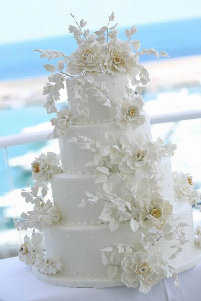 Красивые свадебные торты. Фото 43