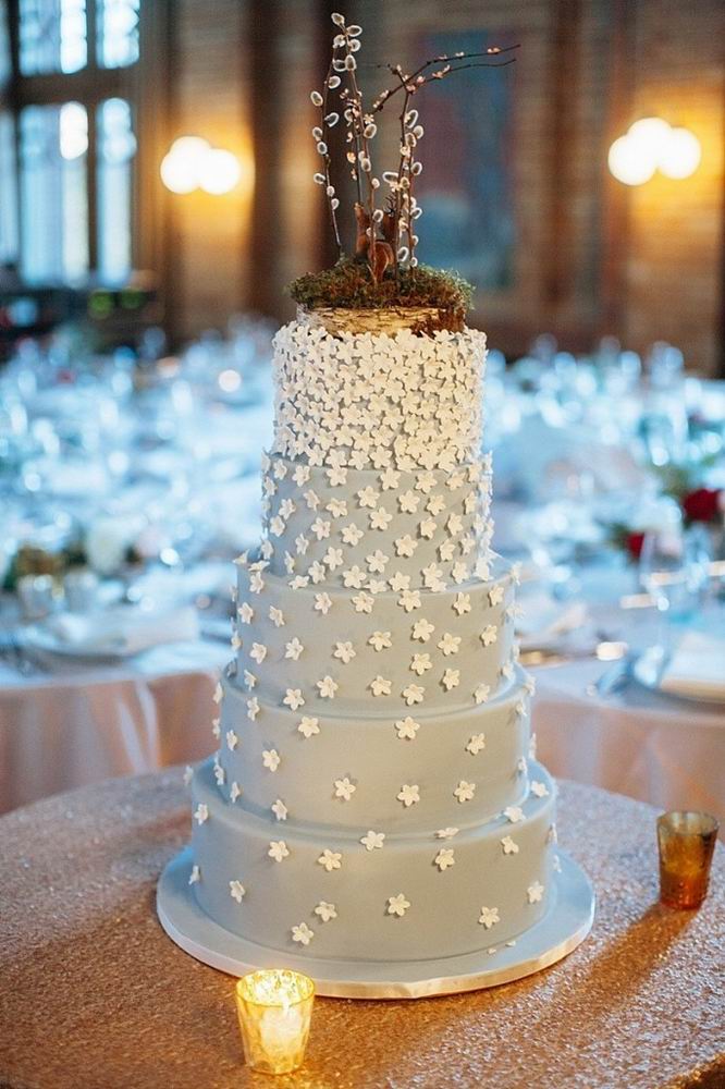 Красивые свадебные торты. Фото 49