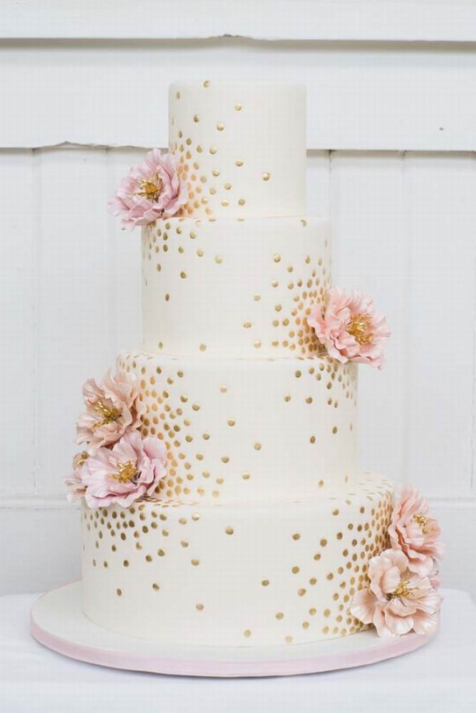 Красивые свадебные торты. Фото 50