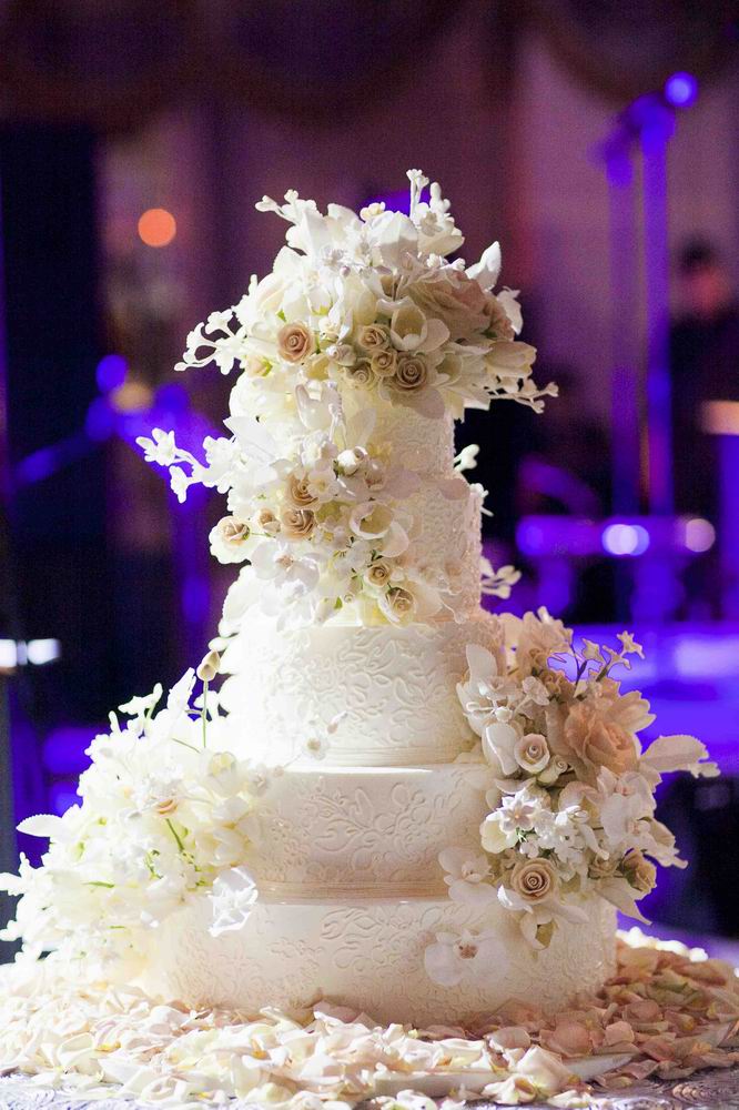 Красивые свадебные торты. Фото 54