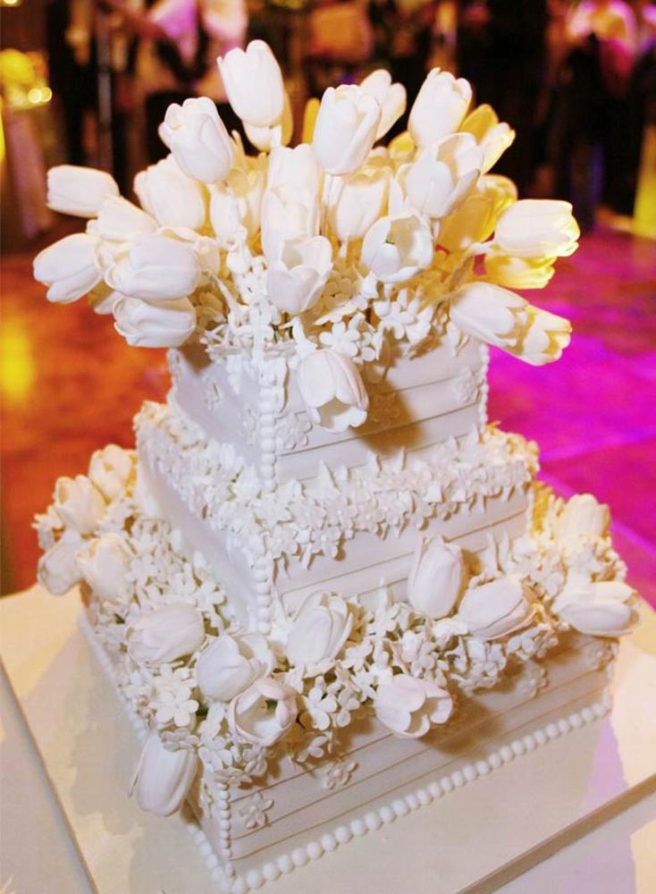 Красивые свадебные торты. Фото 55