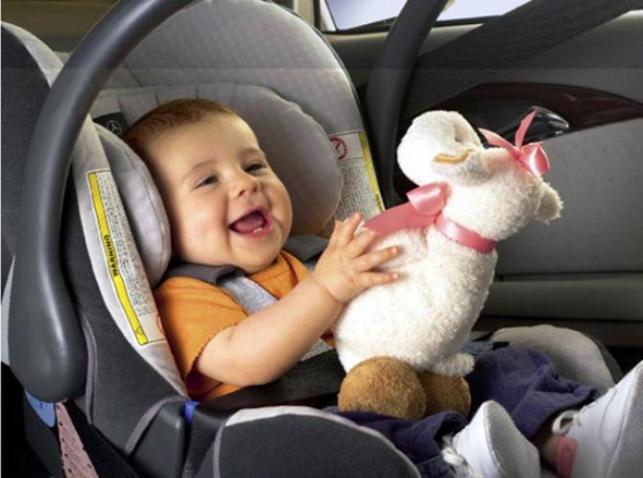 Как правильно перевозить ребенка в машине?
