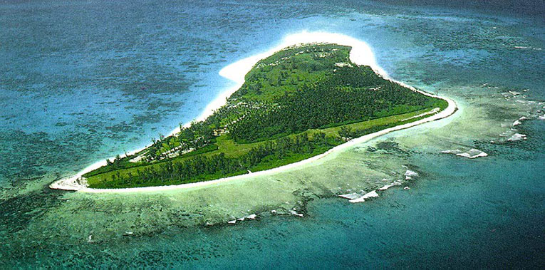 Остров Бёрд фото с воздуха