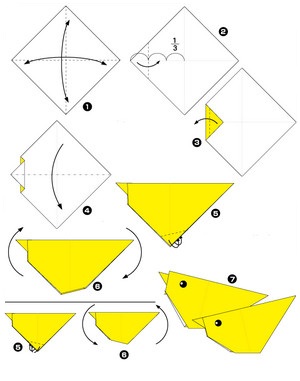 Простые оригами для детей фото 1
