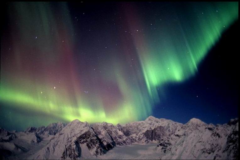 Спиральное Cеверное сияние фото 5