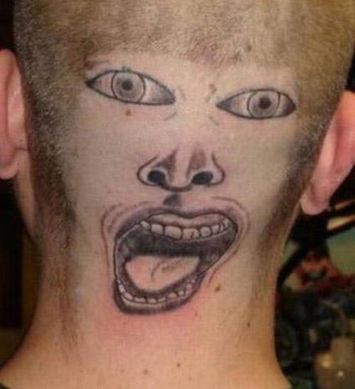 Страшные татуировки. Фото 26