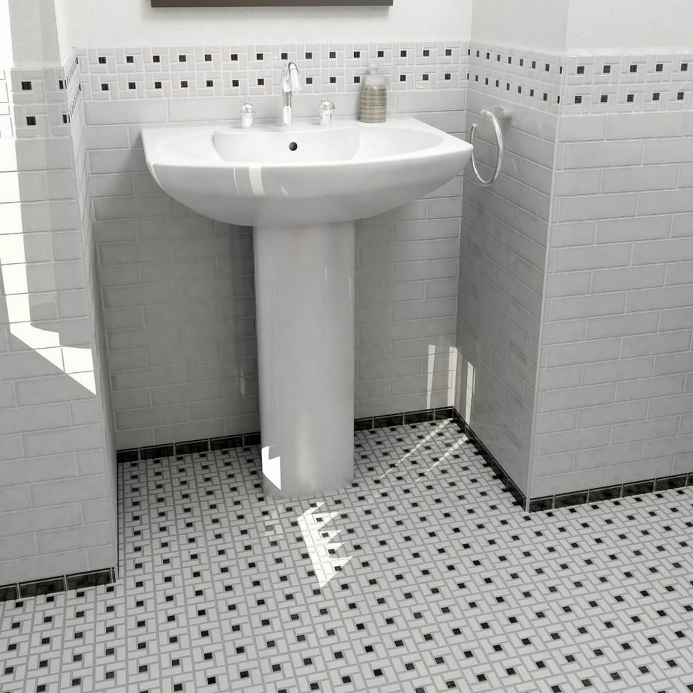 Дизайн кафеля в туалете и ванной комнате. Фото 8
