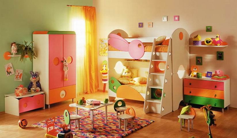 Какой может быть цвет детской комнаты? фото 10